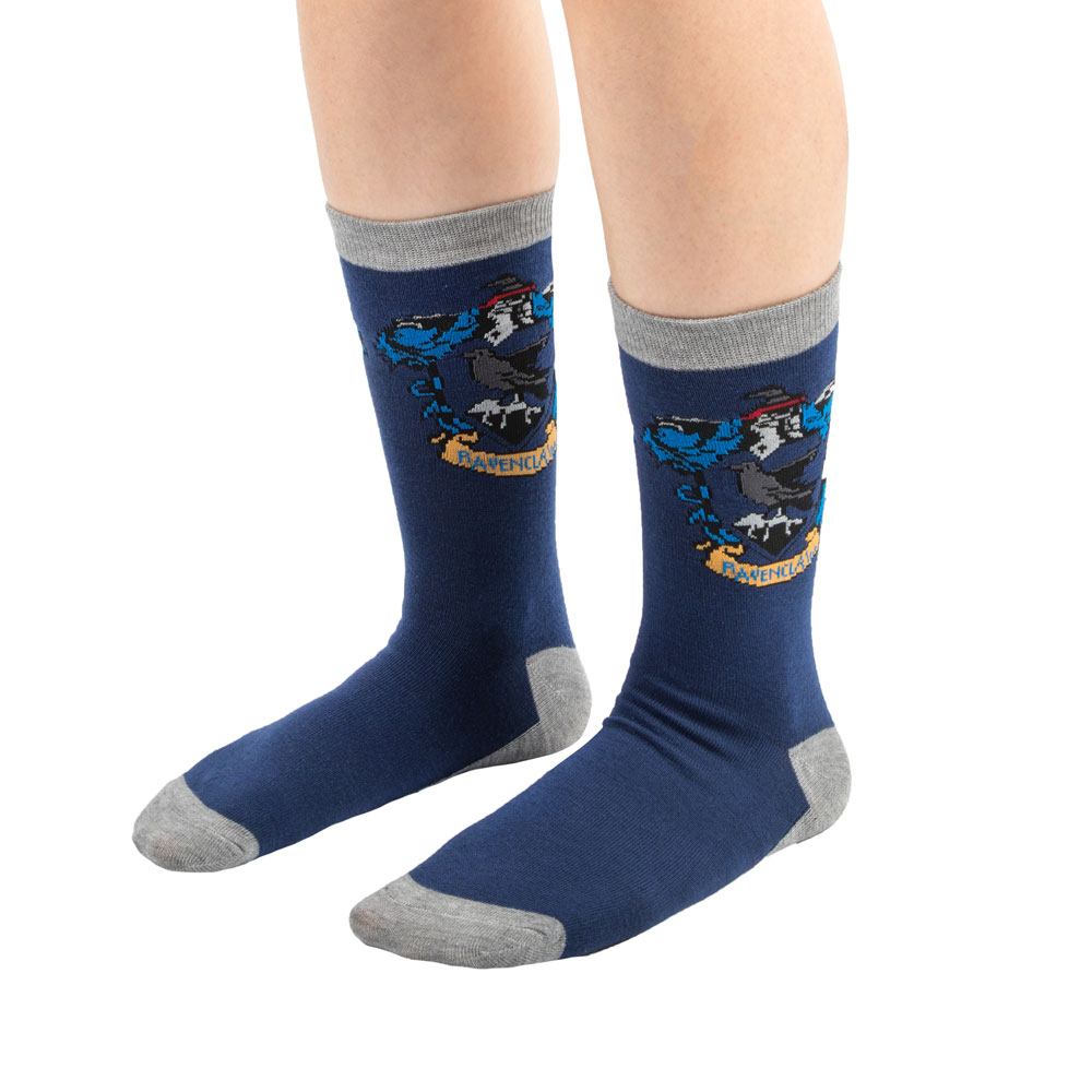 Harry Potter Socken 3er-Pack Ravenclaw - Versand: 5-7 Tage nach Bestellung