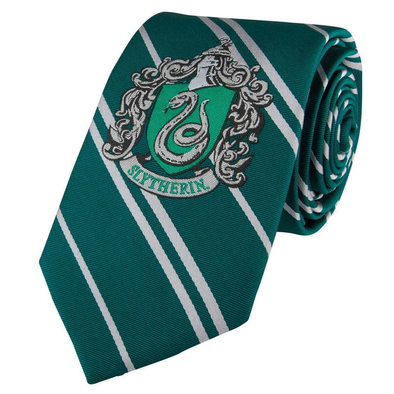 Harry Potter Kids Krawatte Slytherin New Edition - Versand: 5-7 Tage nach Bestellung