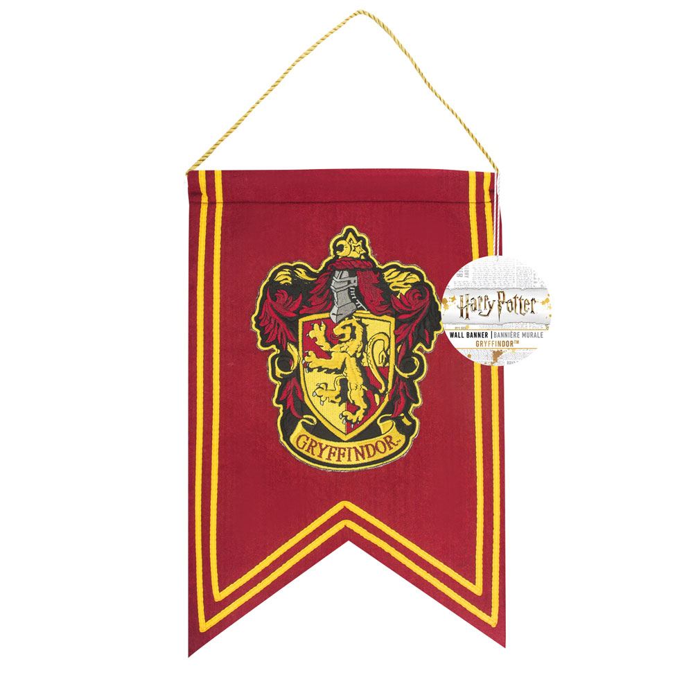 Harry Potter Wandbehang Gryffindor Banner 30 x 44 cm - Preorder - ETA: 15.09.2025