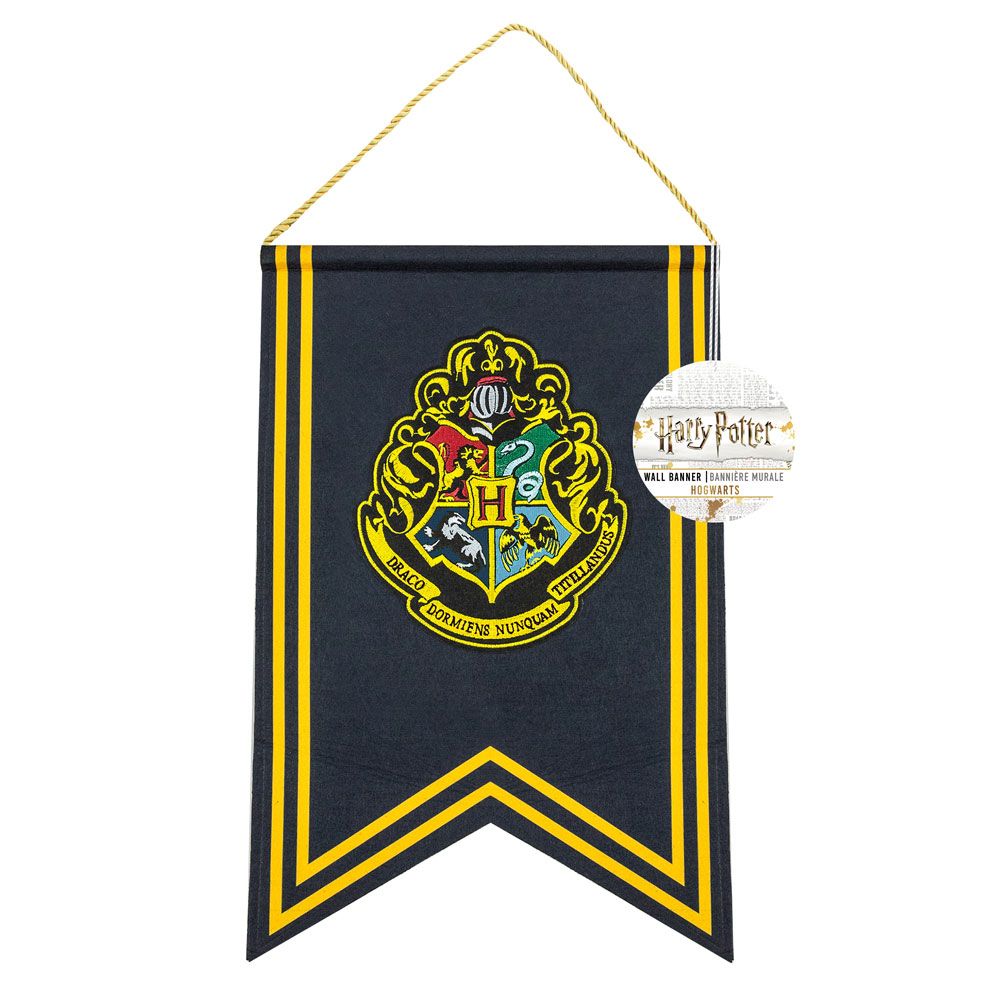 Harry Potter Wandbehang Hogwarts Banner 30 x 44 cm - Versand: 5-7 Tage nach Bestellung
