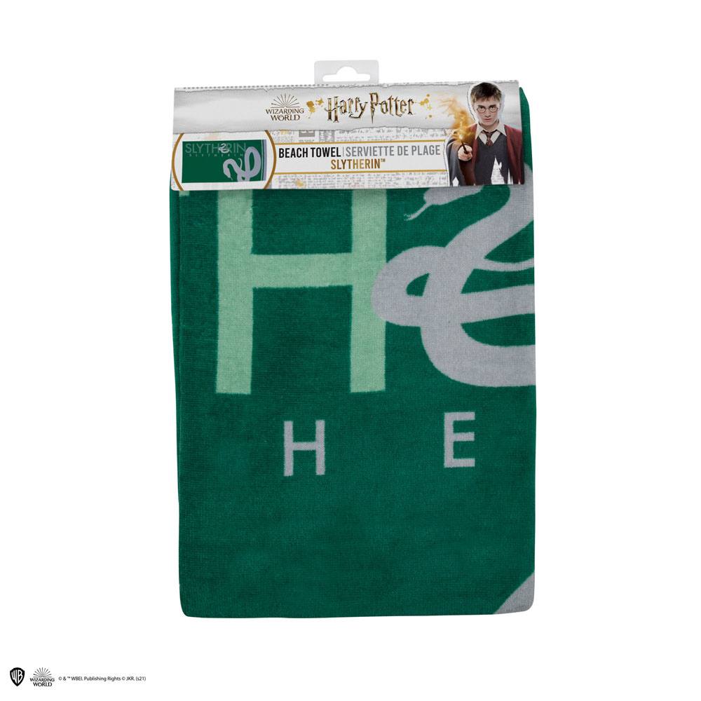 Harry Potter Handtuch Slytherin 140 x 70 cm - Versand: 5-7 Tage nach Bestellung