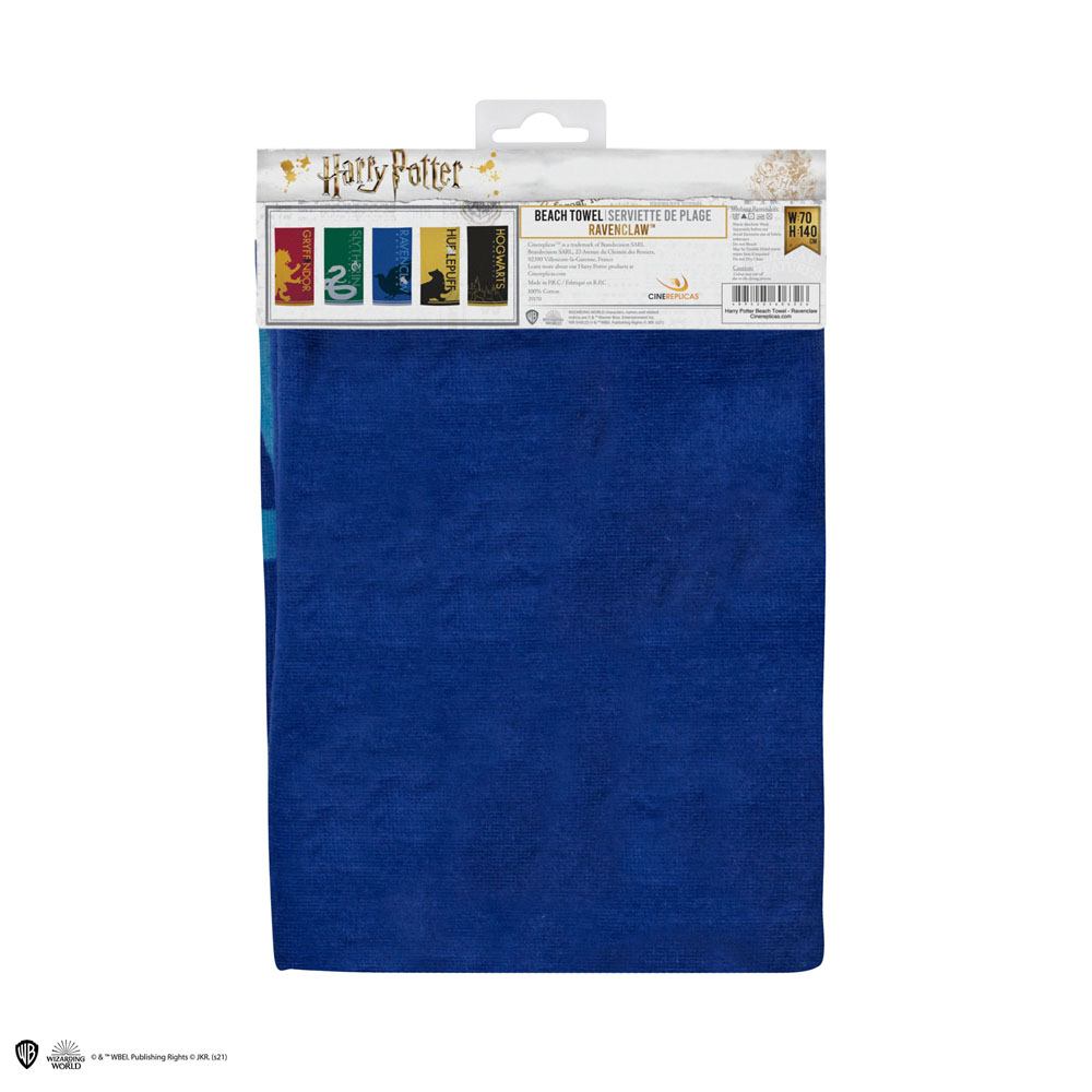 Harry Potter Handtuch Ravenclaw 140 x 70 cm - Versand: 5-7 Tage nach Bestellung