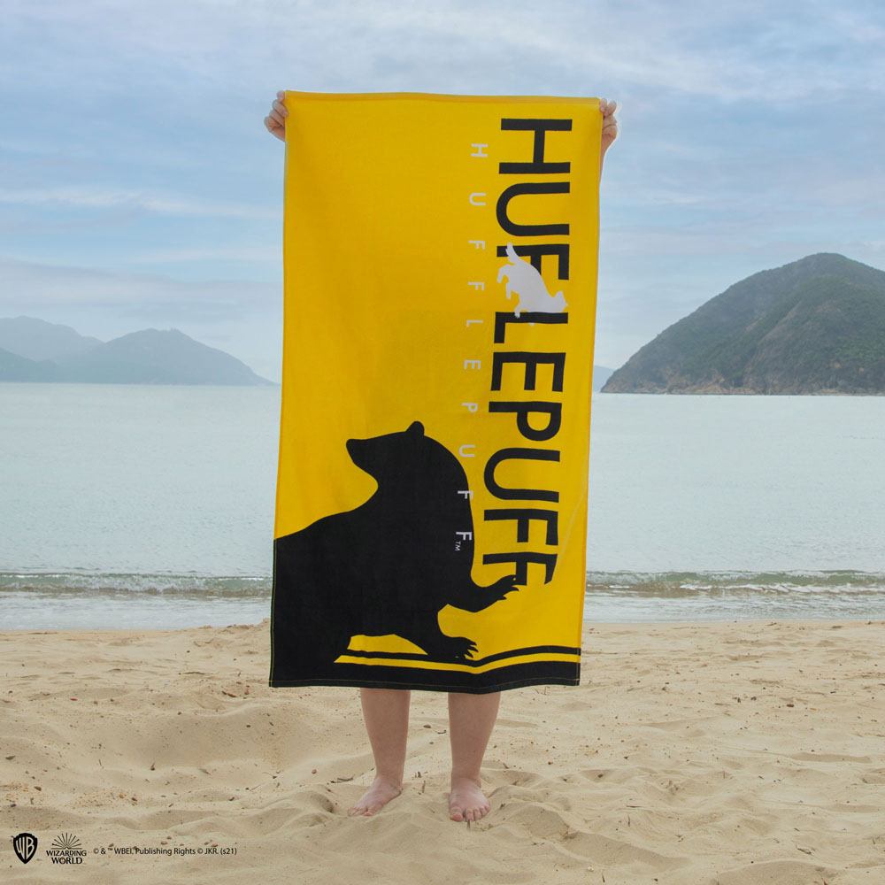 Harry Potter Handtuch Hufflepuff 140 x 70 cm - Versand: 5-7 Tage nach Bestellung