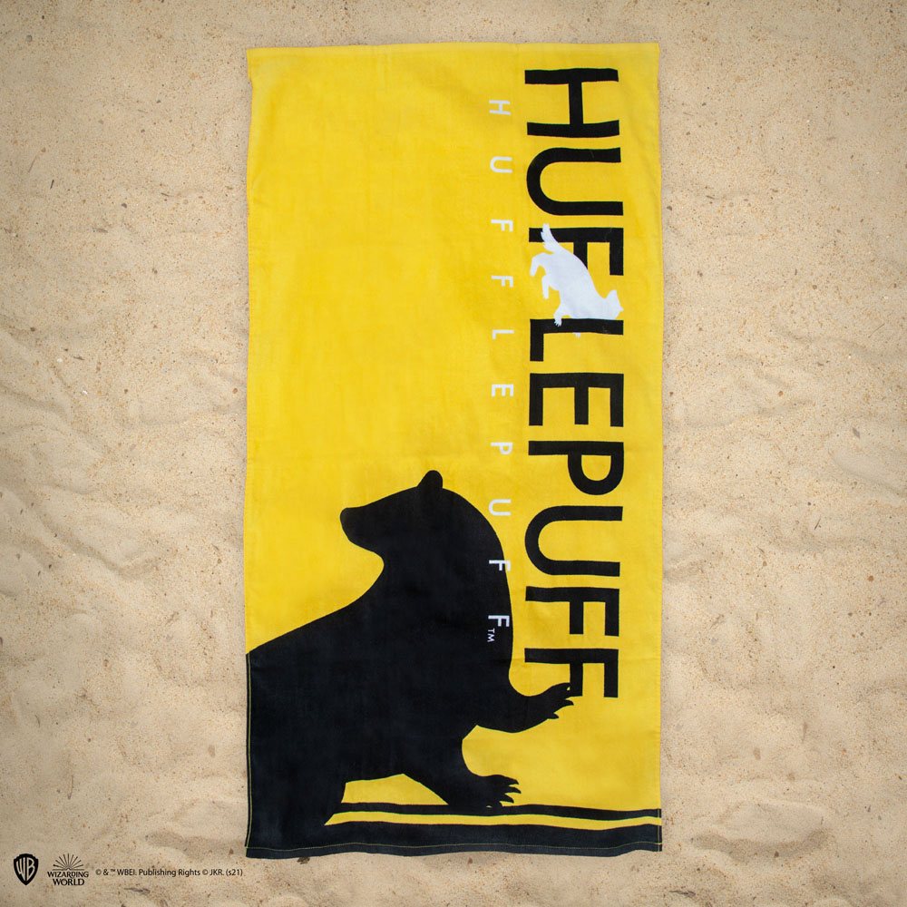 Harry Potter Handtuch Hufflepuff 140 x 70 cm - Versand: 5-7 Tage nach Bestellung