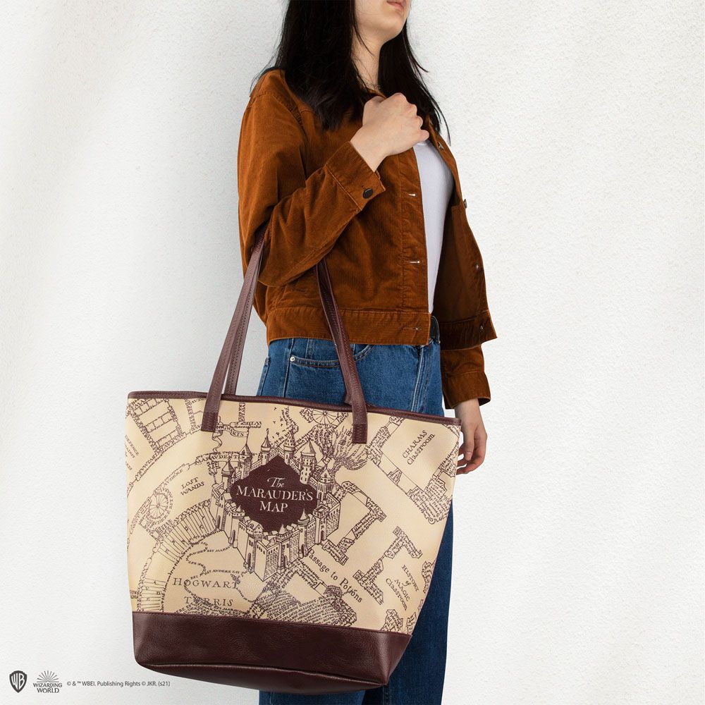 Harry Potter Tragetasche & Geldbeutel Marauder's Map - Preorder - ETA: 15.09.2025