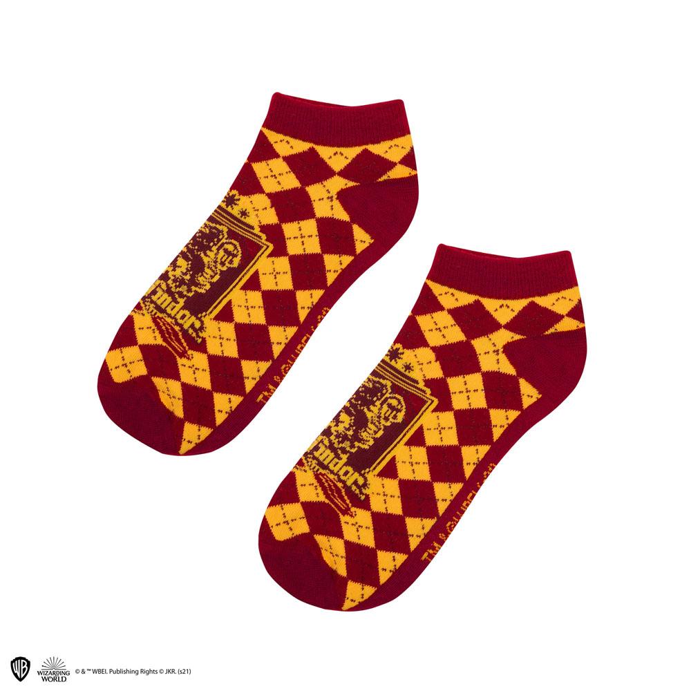 Harry Potter Knöchelsocken 3er-Pack Gryffindor - Versand: 5-7 Tage nach Bestellung