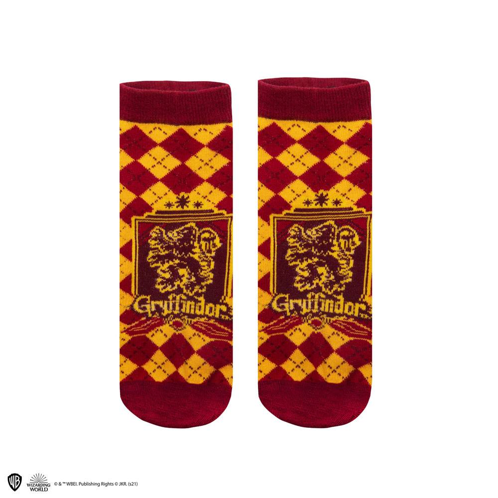 Harry Potter Knöchelsocken 3er-Pack Gryffindor - Versand: 5-7 Tage nach Bestellung