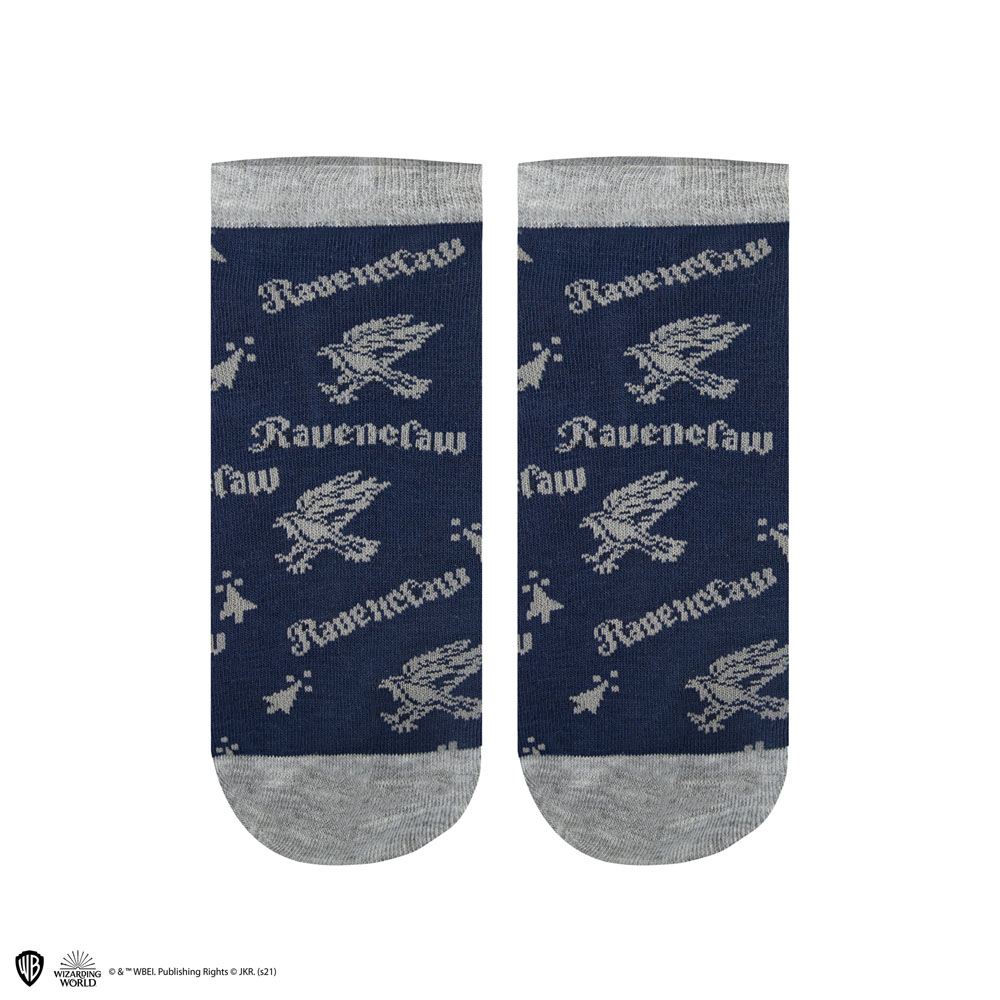 Harry Potter Knöchelsocken 3er-Pack Ravenclaw - Versand: 5-7 Tage nach Bestellung