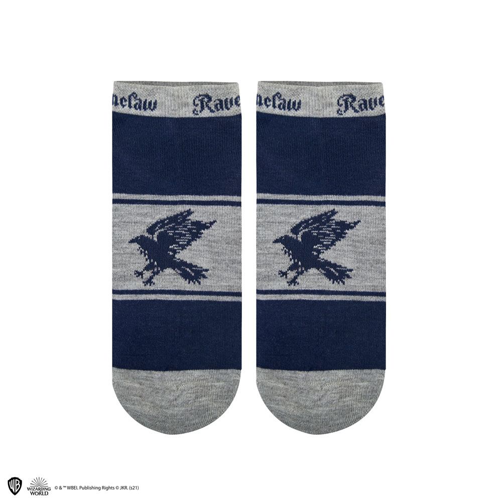 Harry Potter Knöchelsocken 3er-Pack Ravenclaw - Versand: 5-7 Tage nach Bestellung