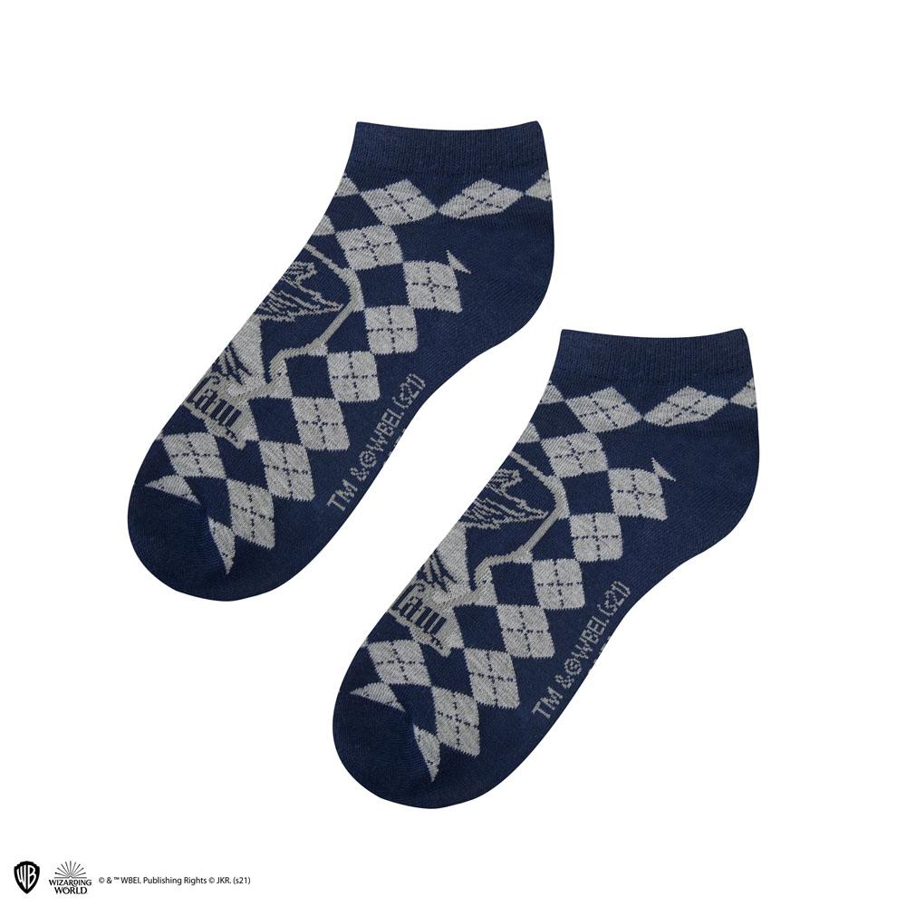 Harry Potter Knöchelsocken 3er-Pack Ravenclaw - Versand: 5-7 Tage nach Bestellung
