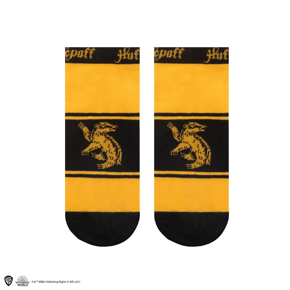 Harry Potter Knöchelsocken 3er-Pack Hufflepuff - Versand: 5-7 Tage nach Bestellung