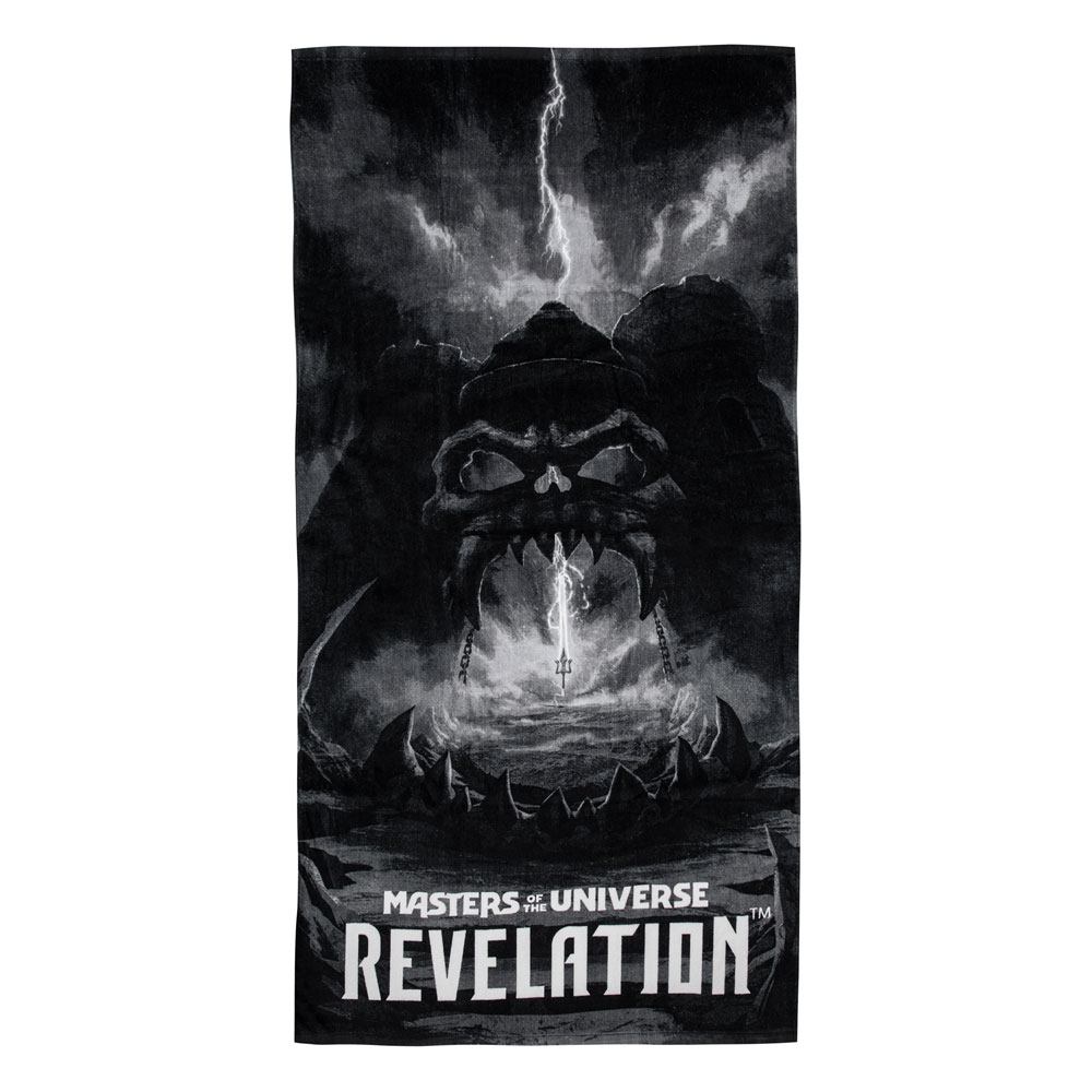 Masters of the Universe - Revelation: Handtuch Dark Castle Grayskull 140 x 70 cm - Preorder - ETA: 15.09.2025