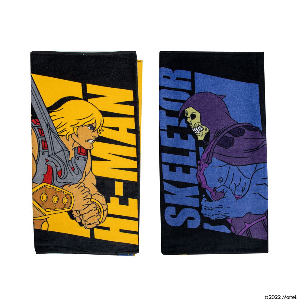 Masters of the Universe Handtuch He-Man & Skeletor 140 x 70 cm - Preorder - ETA: 18.10.2025