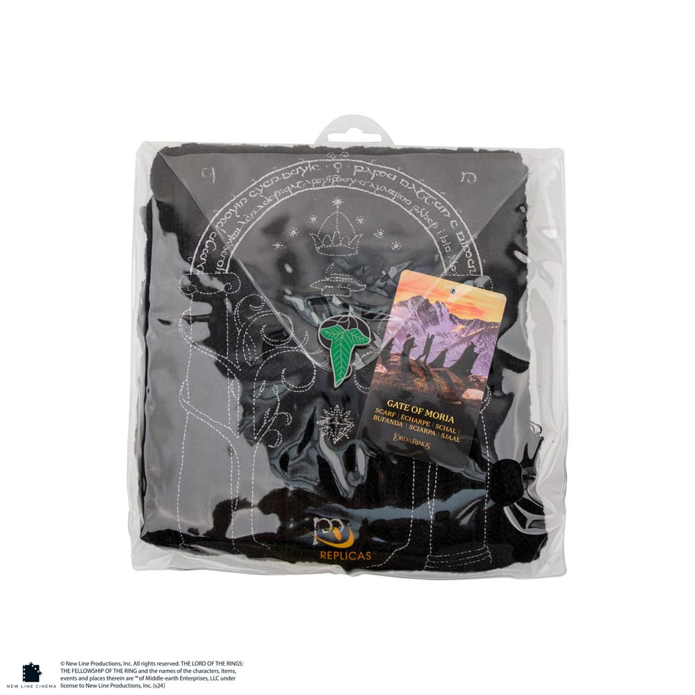 Herr der Ringe Schal Gate of Moria 190 cm - Preorder - ETA: 24.10.2025