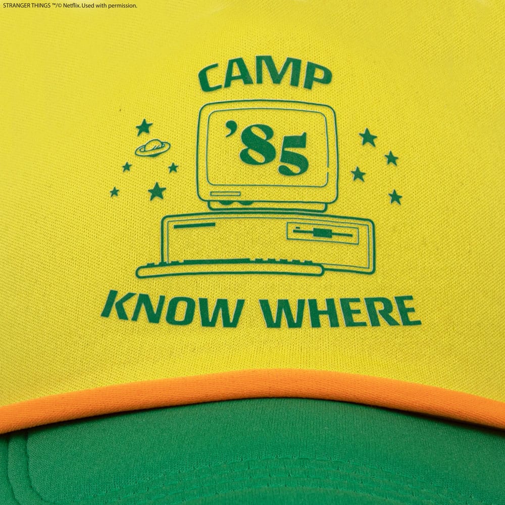 Stranger Things Camp Know Where Baseballkappe - Preorder - ETA: 15.09.2025
