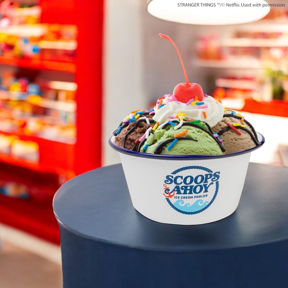 Stranger Things Eiscreme-Schüssel mit Matrosenmütze Scoops Ahoy - Preorder - ETA: 27.10.2025