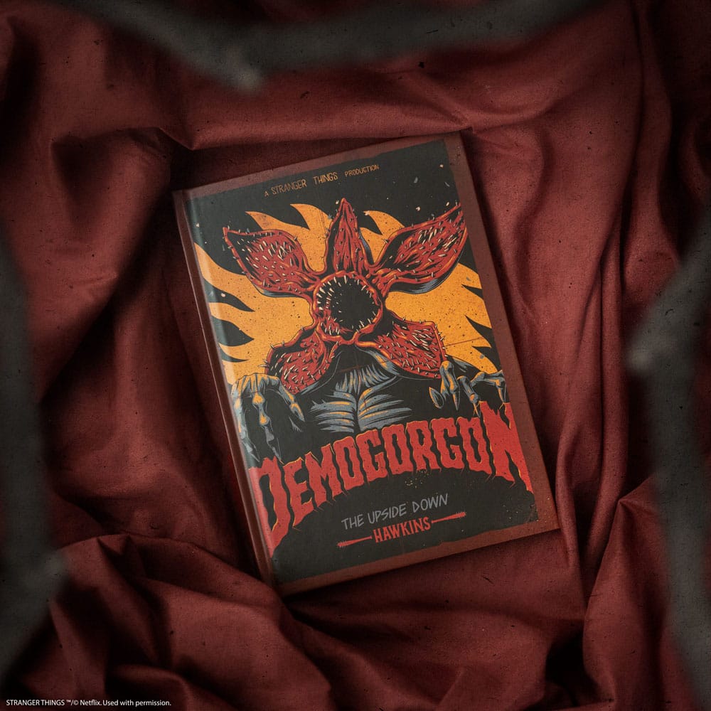 Stranger Things Notizbuch Demogorgon  - Versand: 5-7 Tage nach Bestellung