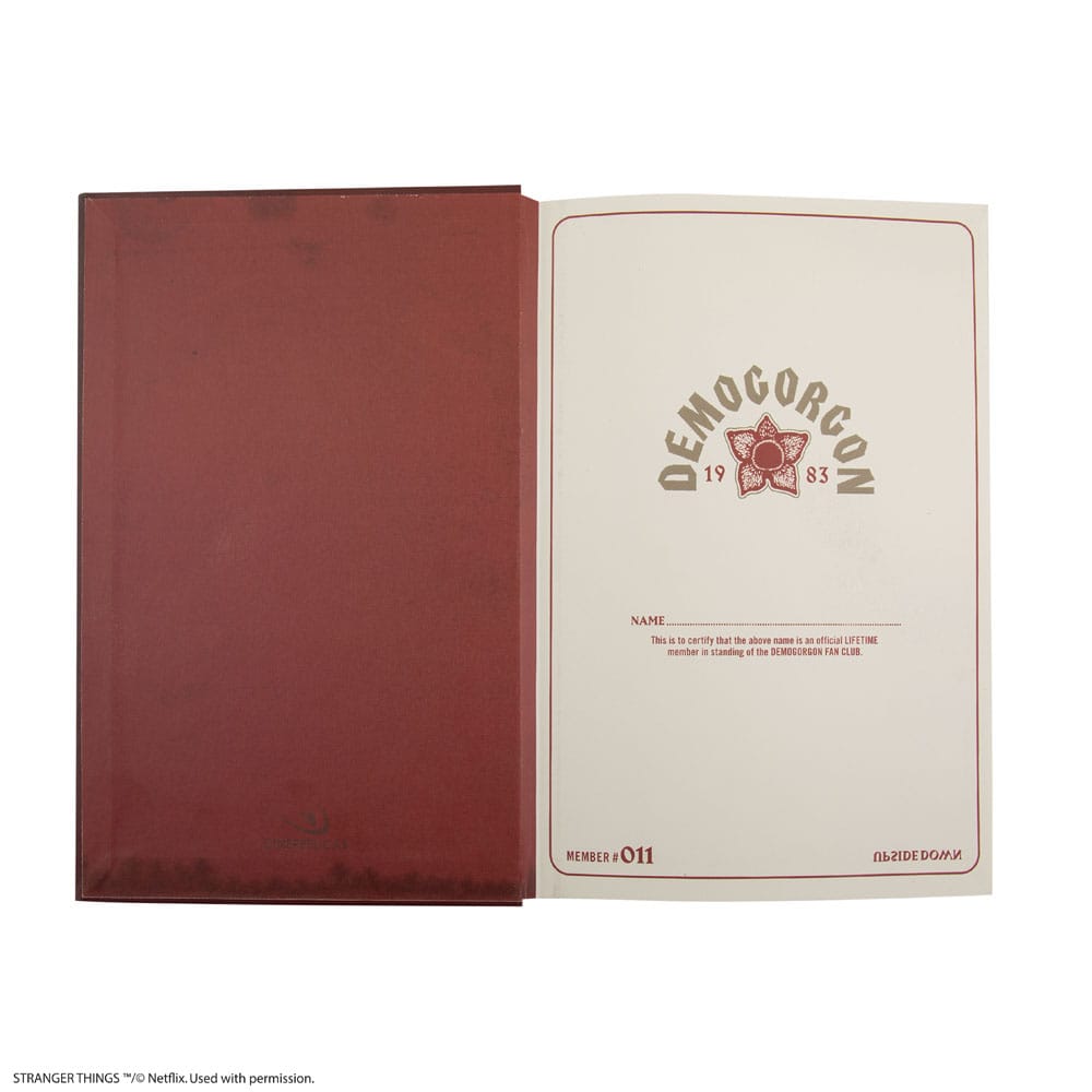Stranger Things Notizbuch Demogorgon - Preorder - ETA: 27.10.2025