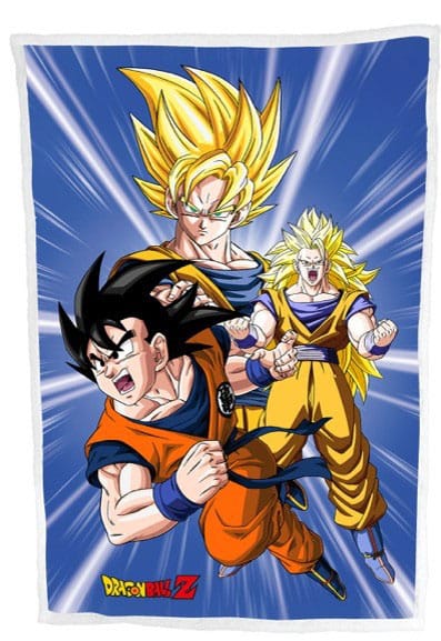 Dragon Ball Fleecedecke Ver. 1 100 x 150 cm    - Versand: 5-7 Tage nach Bestellung