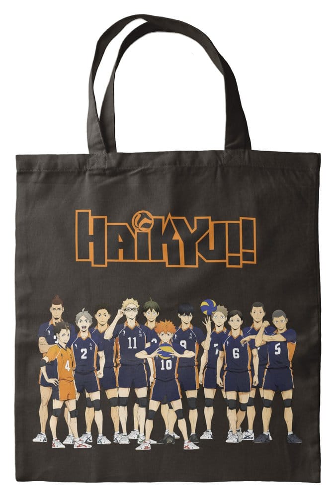 Tragetasche Haikyu Schwarz 40 x 35 cm - Preorder - ETA: 26.10.2026