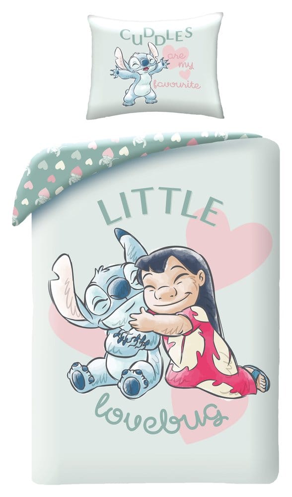 Lilo & Stitch Bettwäsche Little Lovebug 140 x 200 cm / 70 x 90 cm - Preorder - ETA: 25.11.2026