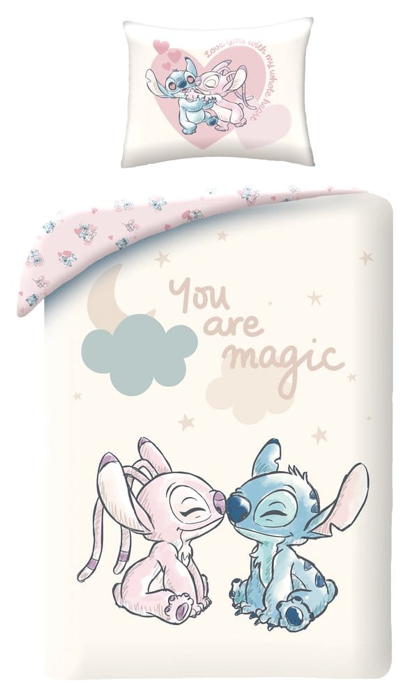 Lilo & Stitch Bettwäsche You Are Magic 140 x 200 cm / 70 x 90 cm - Preorder - ETA: 25.11.2026