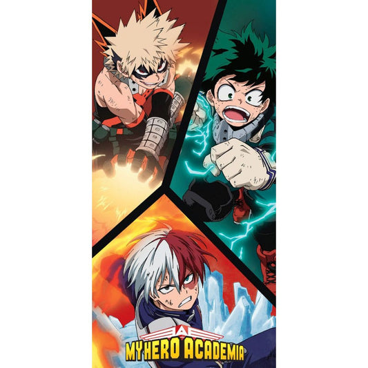 My Hero Academia Handtuch Ver. 1 140 x 70 cm            - Versand: 5-7 Tage nach Bestellung