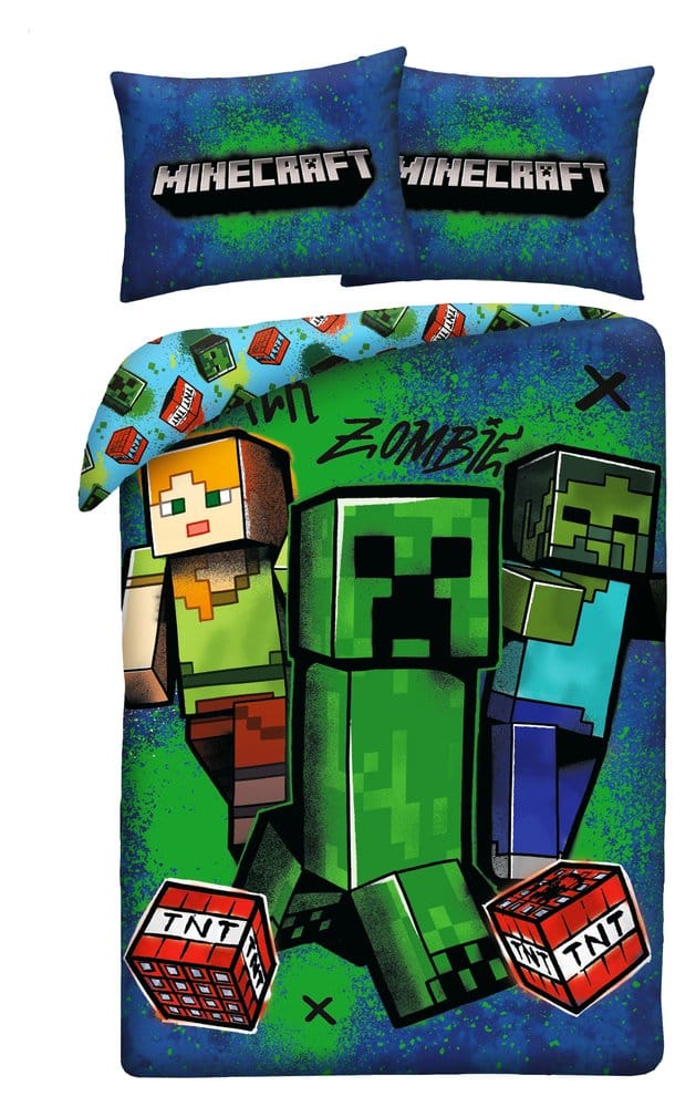 Minecraft Bettwäsche Ver. 10 140 x 200 cm / 70 x 90 cm - Preorder - ETA: 26.10.2026