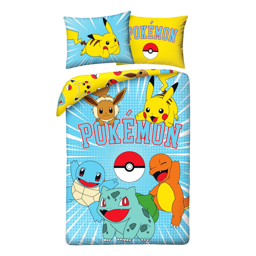 Pokémon Bettwäsche Ver. 14 140 x 200 cm / 70 x 90 cm - Preorder - ETA: 26.10.2026
