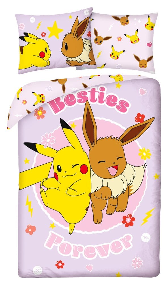 Pokémon Bettwäsche Ver. 19 140 x 200 cm / 70 x 90 cm - Preorder - ETA: 26.10.2026
