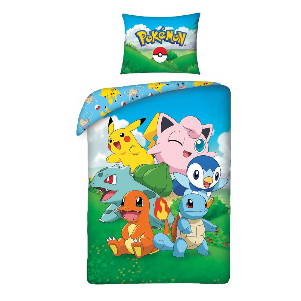 Pokémon Bettwäsche Ver. 8 140 x 200 cm / 70 x 90 cm - Versand: 5-7 Tage nach Bestellung