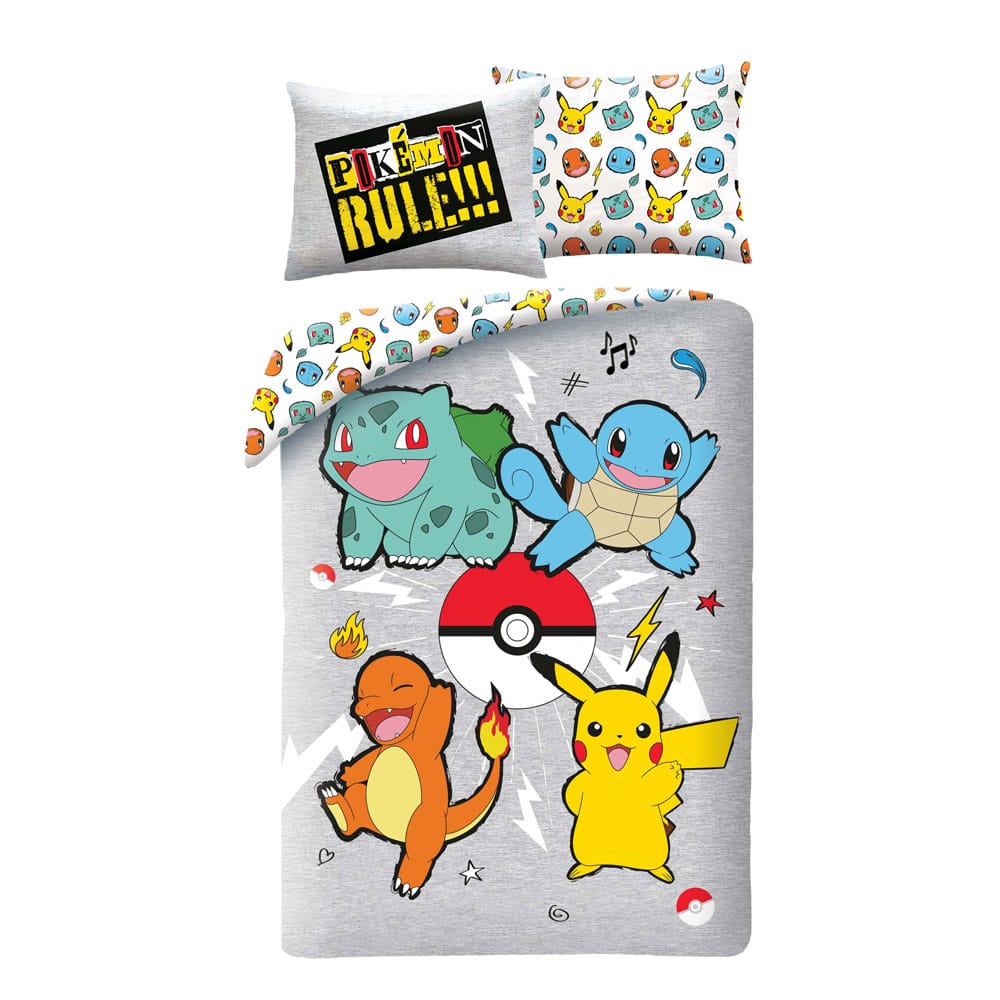 Pokémon Bettwäsche Ver. 5 140 x 200 cm / 70 x 90 cm - Preorder - ETA: 26.10.2026