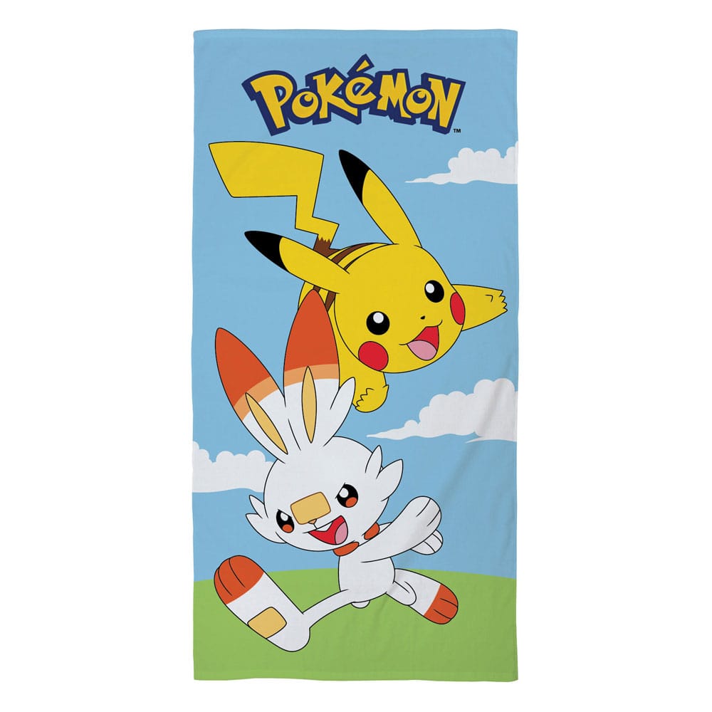Pokémon Handtuch Ver. 3 140 x 70 cm - Versand: 5-7 Tage nach Bestellung