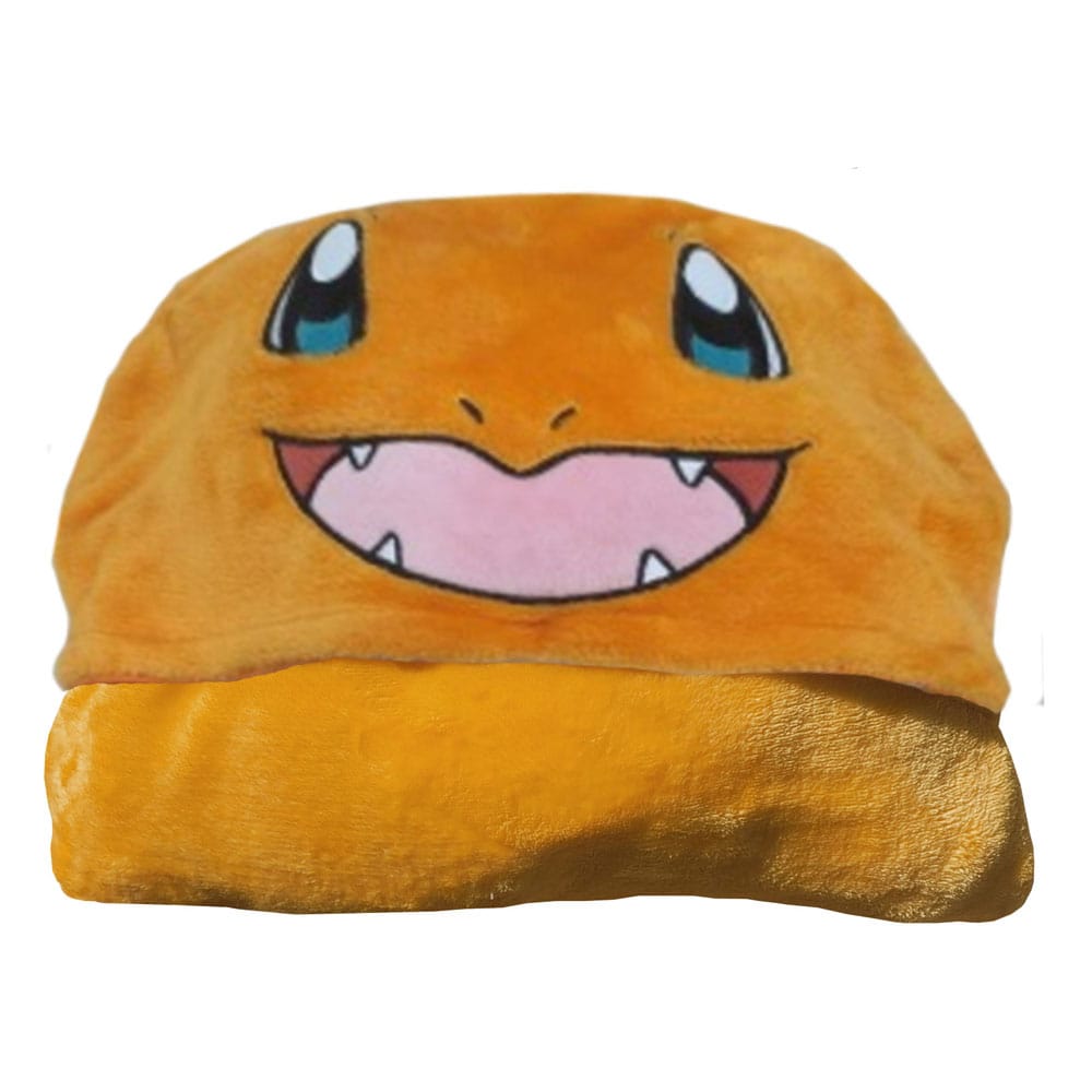Pokémon Coral Decke mit Mütze Glumanda 120 x 150 cm - Preorder - ETA: 16.09.2025