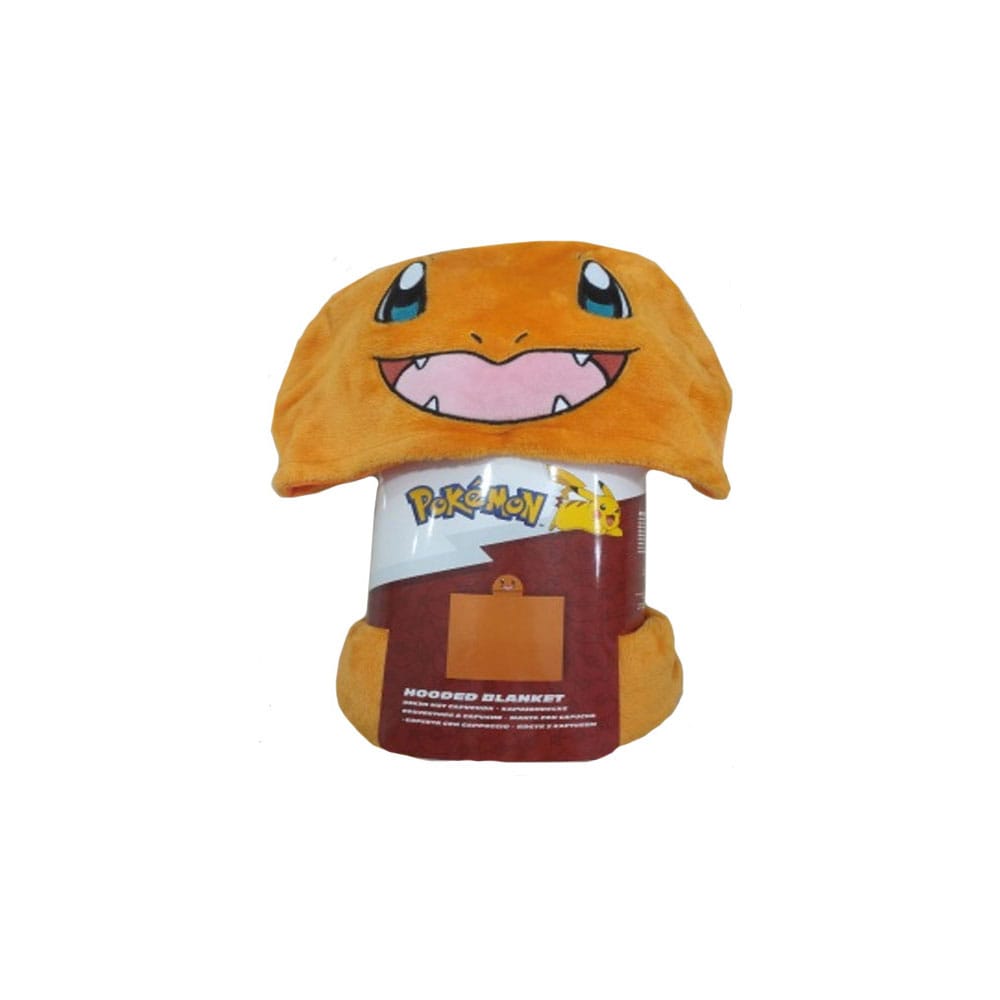 Pokémon Coral Decke mit Mütze Glumanda 120 x 150 cm - Preorder - ETA: 16.09.2025