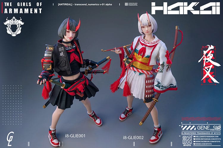 Original Character i8Toys x Gharliera Actionfigur 1/6 The Girls of Armament Rirua Ookami 28 cm - Versand: 5-7 Tage nach Bestellung