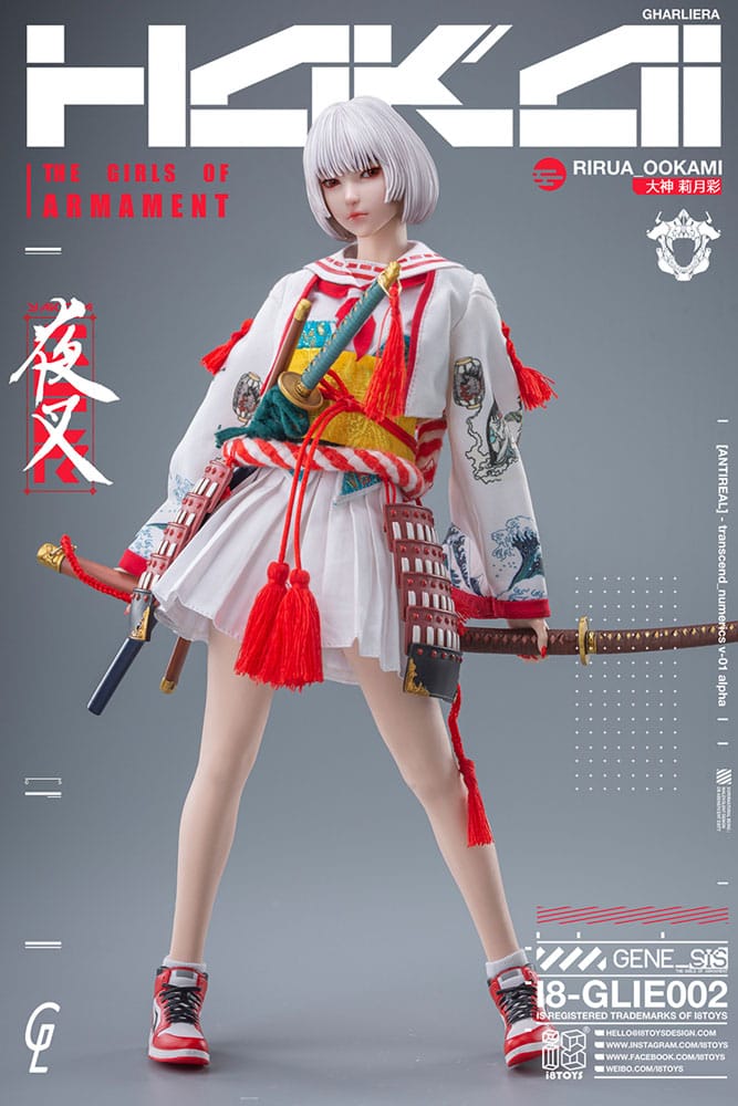 Original Character i8Toys x Gharliera Actionfigur 1/6 The Girls of Armament Rirua Ookami 28 cm - Versand: 5-7 Tage nach Bestellung