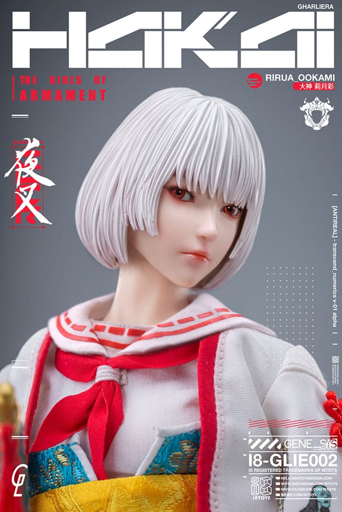 Original Character i8Toys x Gharliera Actionfigur 1/6 The Girls of Armament Rirua Ookami 28 cm - Versand: 5-7 Tage nach Bestellung
