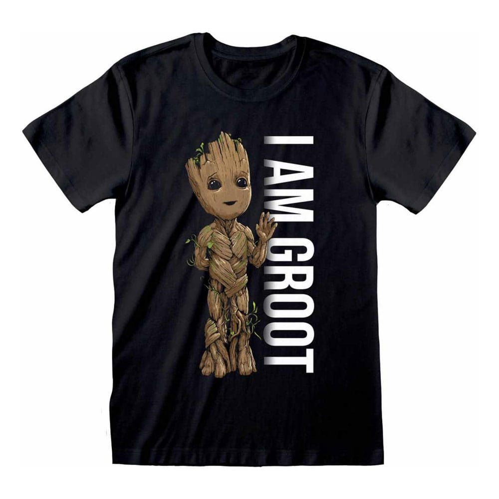 Marvel I am Groot T-Shirt Portrait Größe M - Versand: 5-7 Tage nach Bestellung