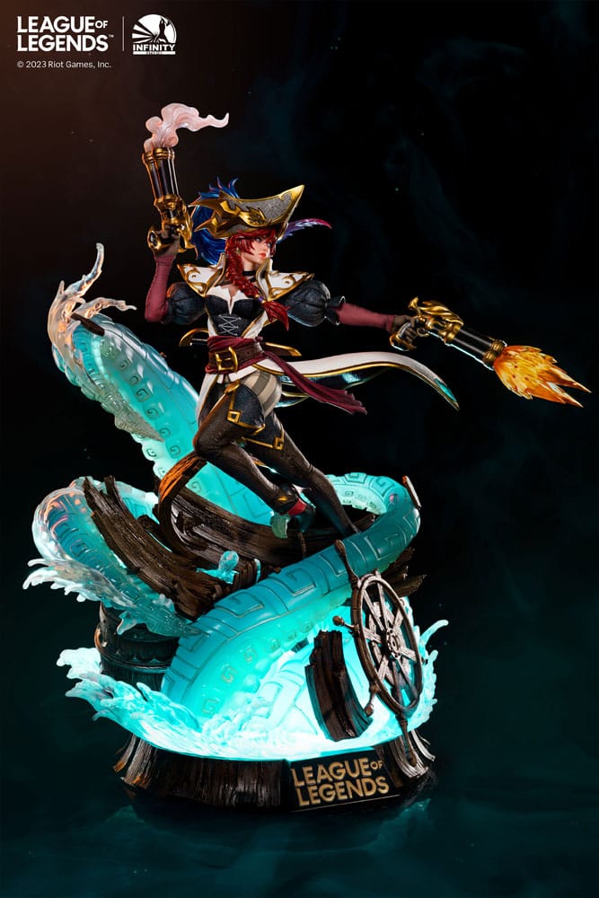 League of Legends Statue 1/4 Miss Fortune - The Bounty Hunter 65 cm - Versand: 5-7 Tage nach Bestellung