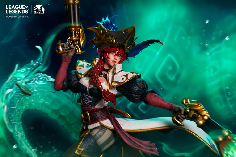 League of Legends Statue 1/4 Miss Fortune - The Bounty Hunter 65 cm - Versand: 5-7 Tage nach Bestellung