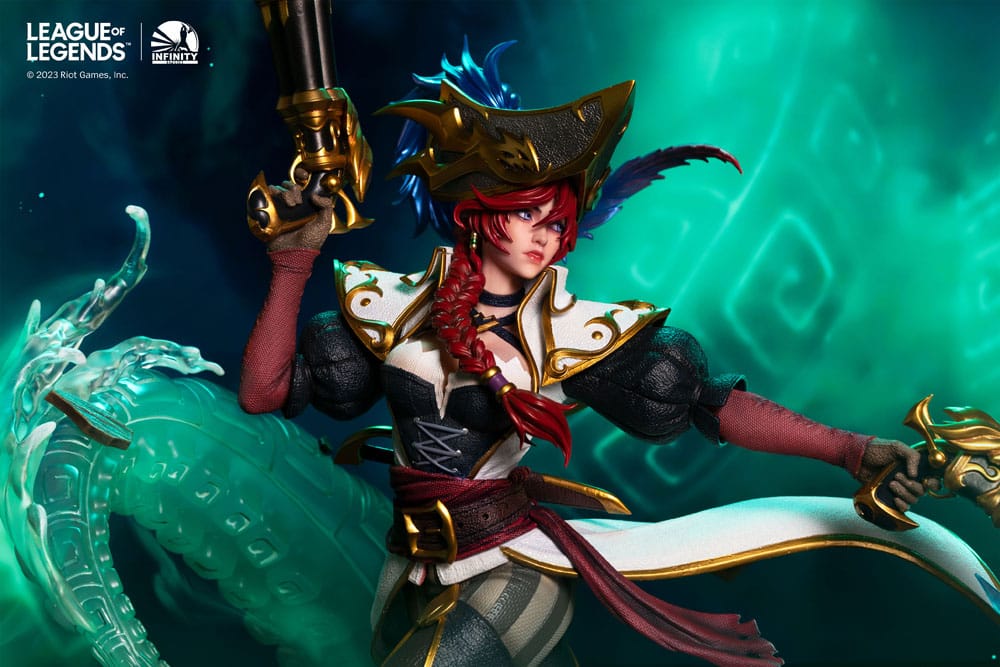 League of Legends Statue 1/4 Miss Fortune - The Bounty Hunter 65 cm - Versand: 5-7 Tage nach Bestellung