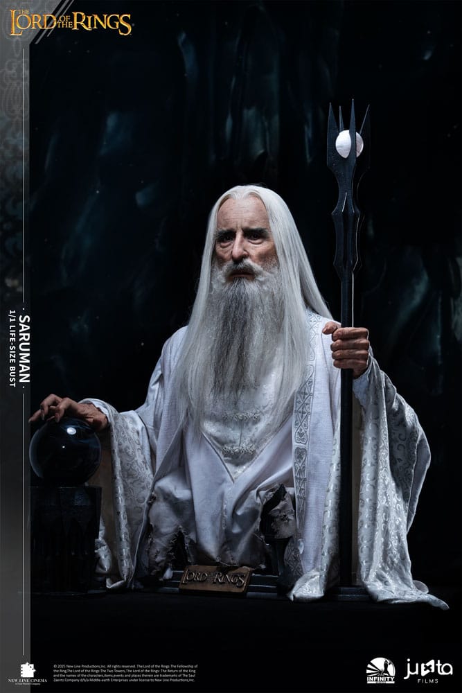 Herr der Ringe Life-Size Büste 1/1 Saruman 110 cm - Preorder - ETA: 20.10.2026