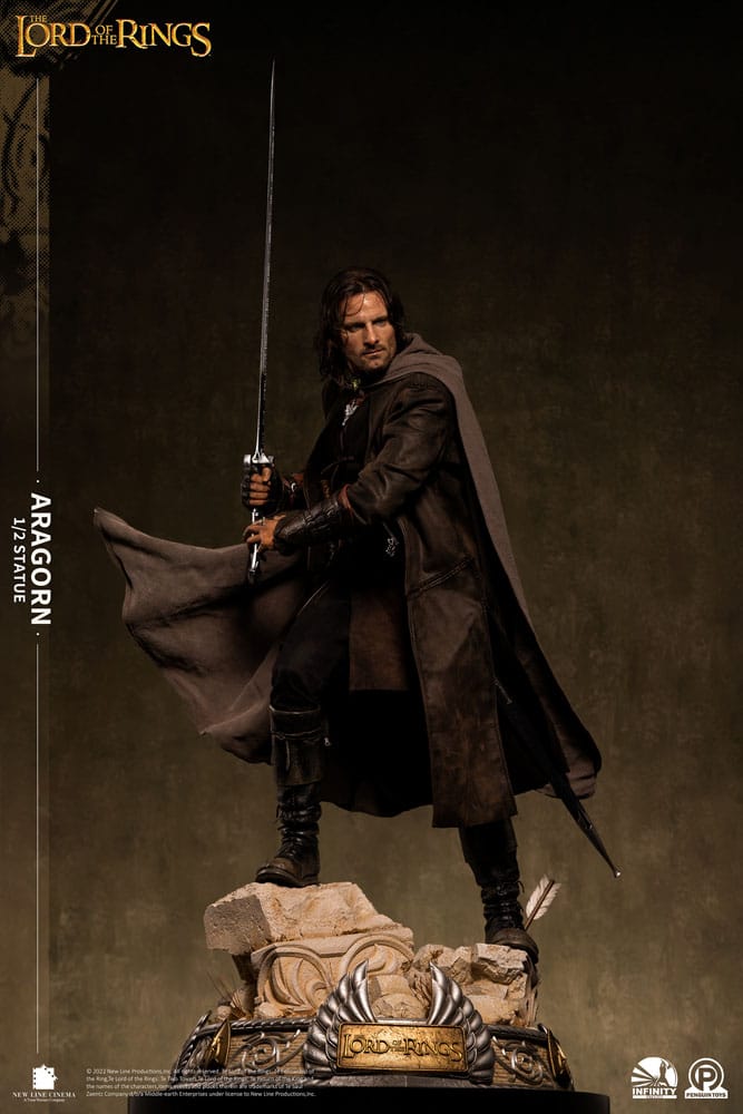 Herr der Ringe Statue 1/2 Aragorn 136 cm - Versand: 5-7 Tage nach Bestellung
