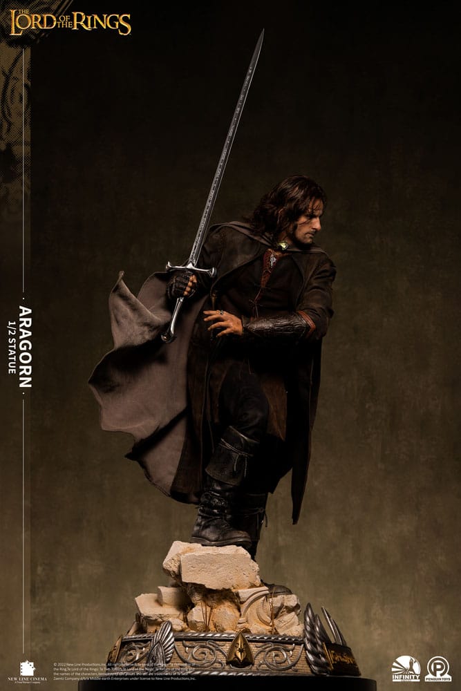 Herr der Ringe Statue 1/2 Aragorn 136 cm - Versand: 5-7 Tage nach Bestellung