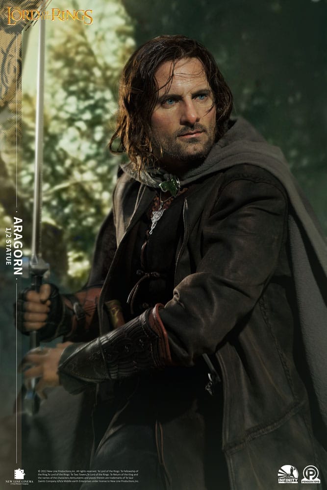 Herr der Ringe Statue 1/2 Aragorn 136 cm - Versand: 5-7 Tage nach Bestellung
