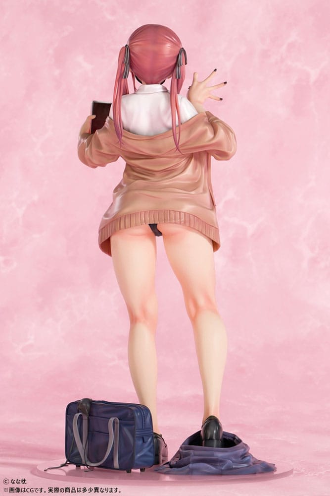Original Character Statue 1/5 Red-Haired Gyaru-Chan Mask Ver. Illustration by Nanamakura 29 cm - Preorder - ETA: 25.08.2026