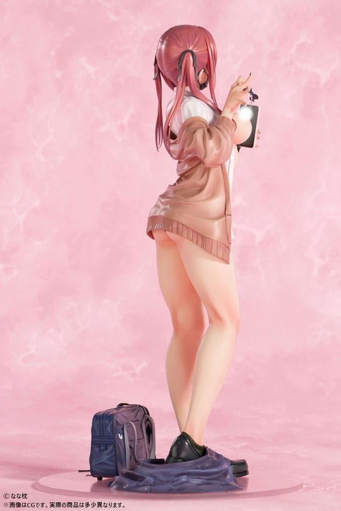 Original Character Statue 1/5 Red-Haired Gyaru-Chan Mask Ver. Illustration by Nanamakura 29 cm - Preorder - ETA: 25.08.2026