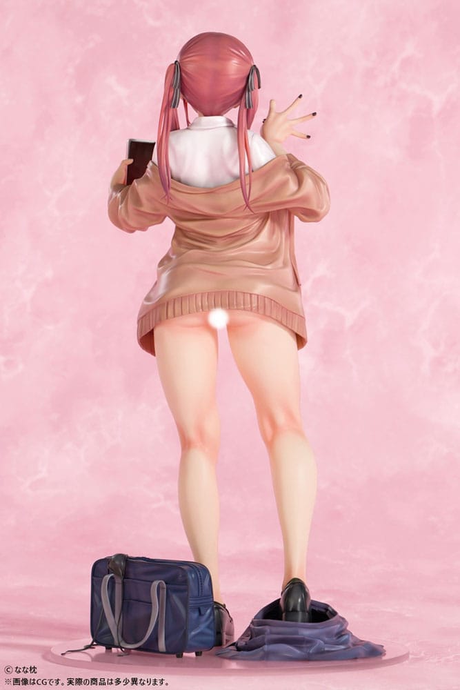 Original Character Statue 1/5 Red-Haired Gyaru-Chan Bare Face Ver. Illustration by Nanamakura 29 cm - Preorder - ETA: 25.08.2026