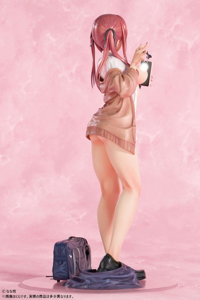Original Character Statue 1/5 Red-Haired Gyaru-Chan Bare Face Ver. Illustration by Nanamakura 29 cm - Preorder - ETA: 25.08.2026
